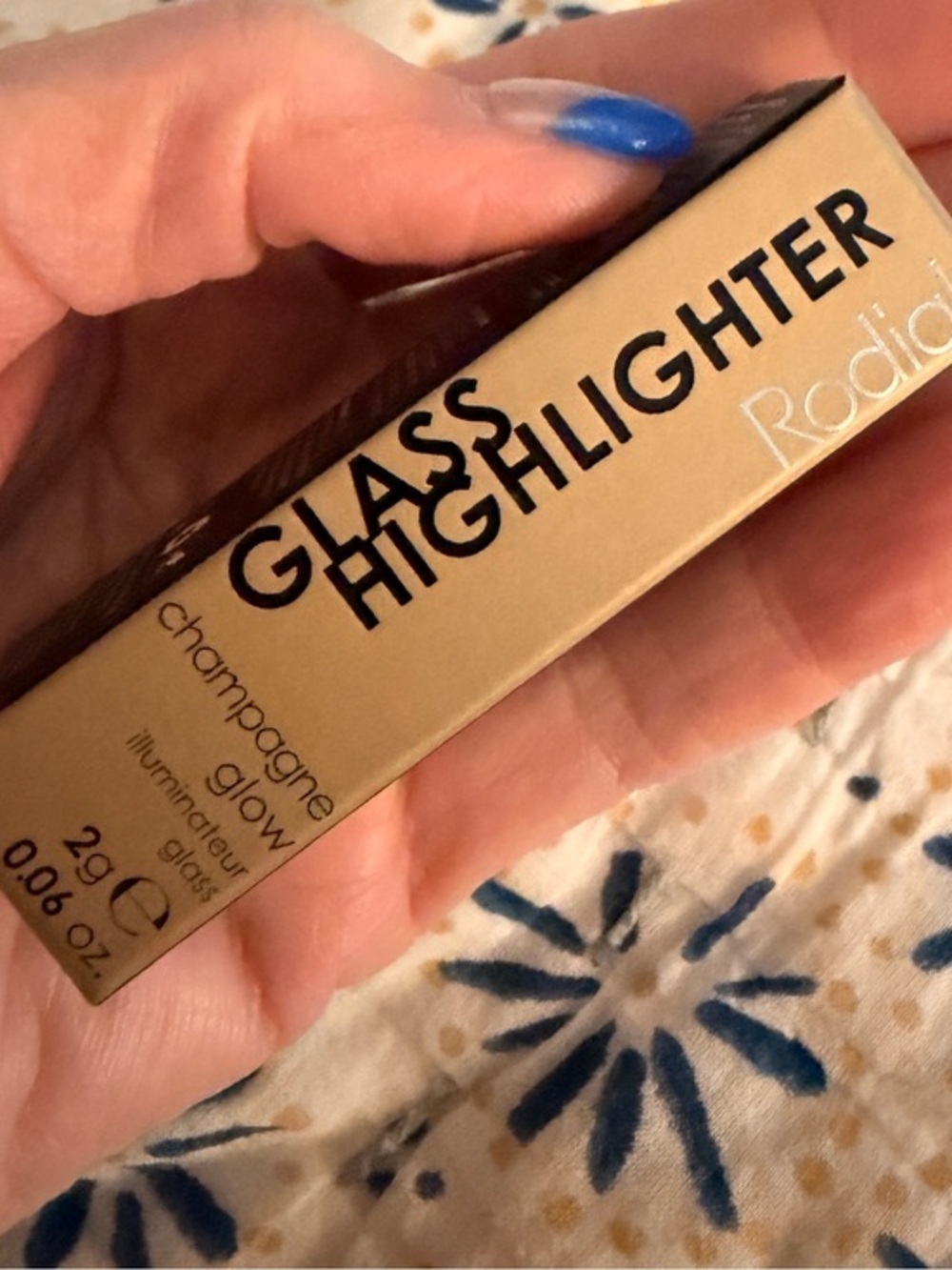 RODIAL Glass Highlighter BNIB 2g/.06oz Champagne Glow Illuminator DELUXE MINI